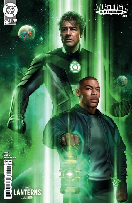 Justice League Unlimited #23 Dave Wilkins Lanterns Variant | DC Comics