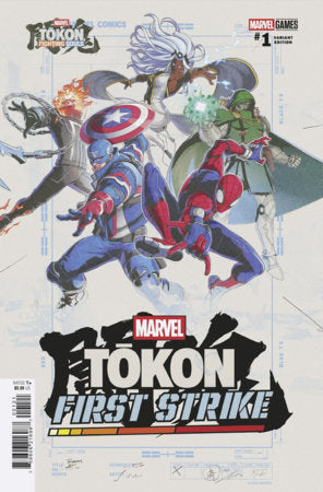 Marvel Tokon: First Strike #1 Marvel Tokon: Fighting Souls Variant | Marvel Comics