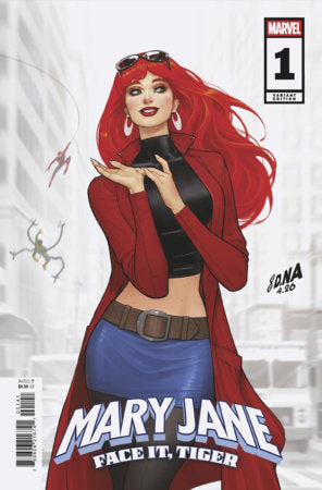 Mary Jane: Face It, Tiger #1 David Nakayama Variant featuring exclusive cover artwork celebrating 60 years of Mary Jane Watson, one of Marvel Comics' most iconic characters.