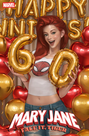 Mary Jane: Face It, Tiger #1 Jeehyung Lee Variant featuring premium cover artwork by Jeehyung Lee celebrating 60 years of Mary Jane Watson in Marvel Comics.