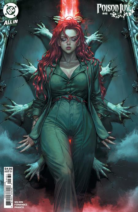 Poison Ivy #46 CVR C Kyuyong Eom Card Stock Variant featuring Pamela Isley as Poison Ivy amid escalating chaos in Gotham City with premium cover artwork by Kyuyong Eom for DC Comics.