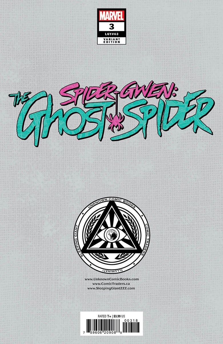 Spider-Gwen: The Ghost-Spider #3 Ejikure Exclusive Var (07/31/2024)