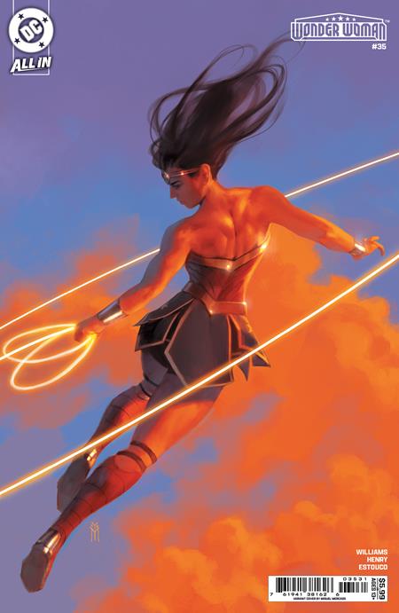Wonder Woman #35 CVR C Miguel Mercado Card Stock Variant featuring premium collectible cover artwork by Miguel Mercado for DC Comics.
