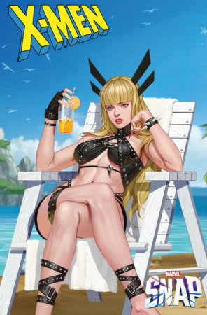 X-Men #34 InHyuk Lee Marvel Snap Swimsuit Variant featuring exclusive Marvel Snap-inspired swimsuit cover artwork by InHyuk Lee for Marvel Comics' X-Men series.