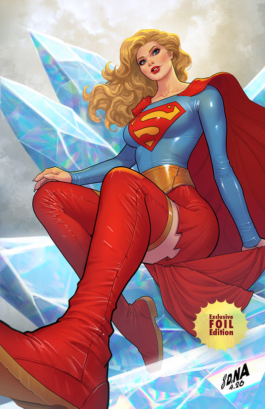 [FOIL] SUPERGIRL: WOMAN OF TOMORROW #1 DAVID NAKAYAMA EXCLUSIVE VIRGIN VARIANT