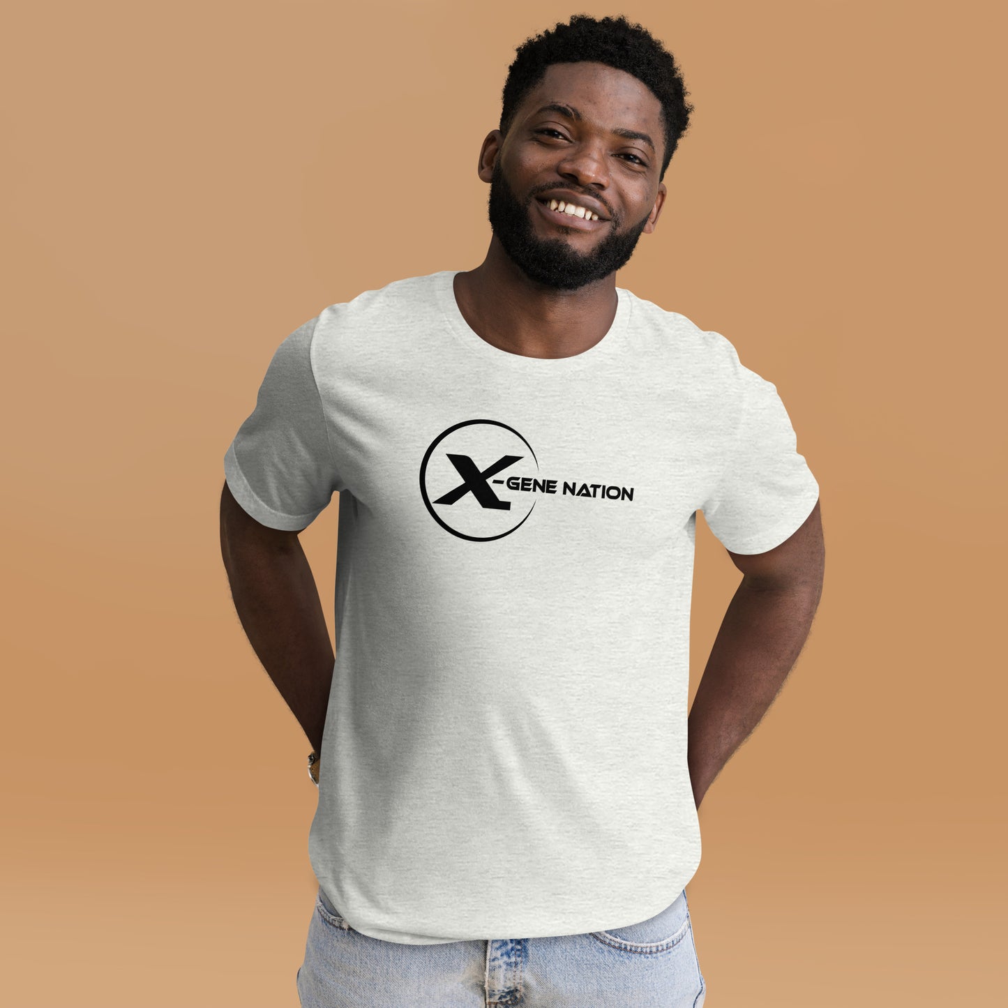 X-Gene Nation Team Logo Unisex T-Shirt Light