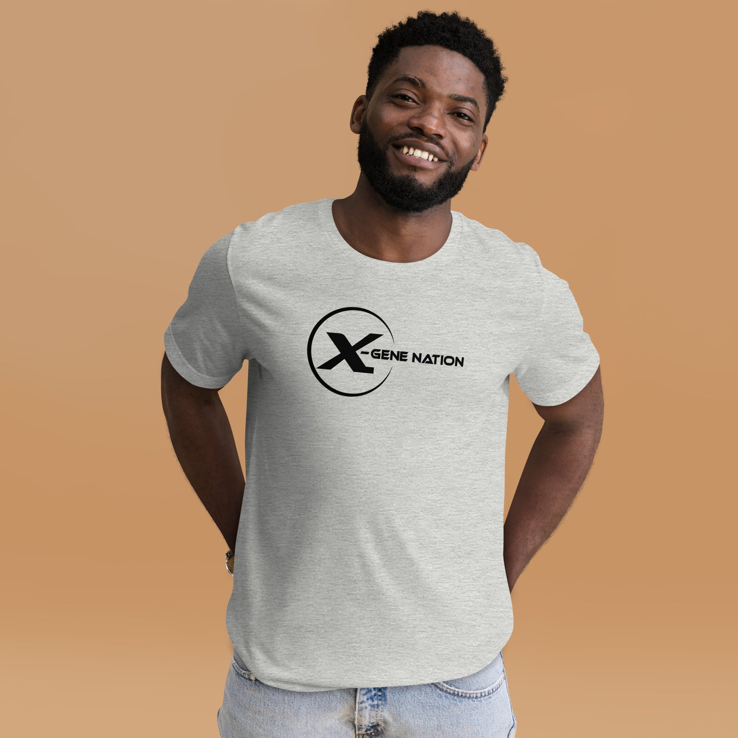 X-Gene Nation Team Logo Unisex T-Shirt Light